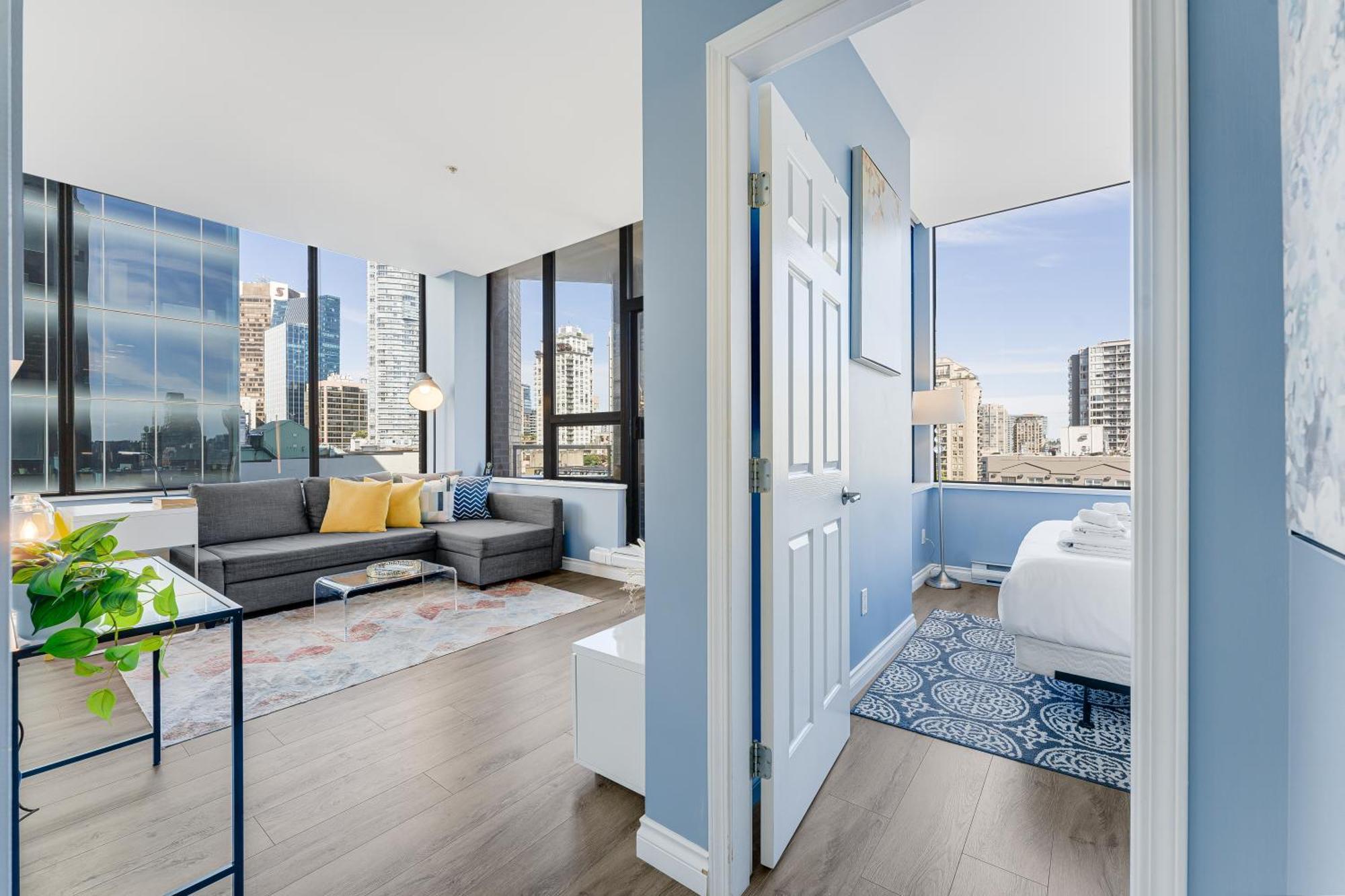 Best Location Downtown Chic Suites Vancouver Esterno foto